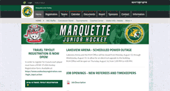 Desktop Screenshot of mqthockey.org